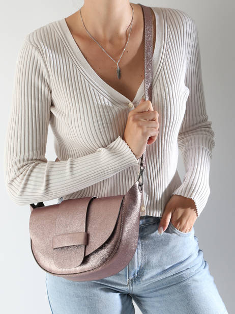 Shoulder Bag Nine Leather Milano Brown nine NI24065 other view 1