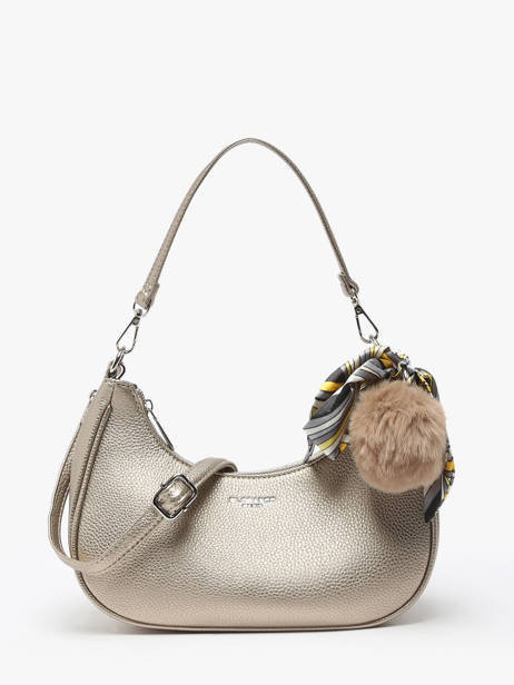 Shoulder Bag Grained Miniprix Gray grained F6994