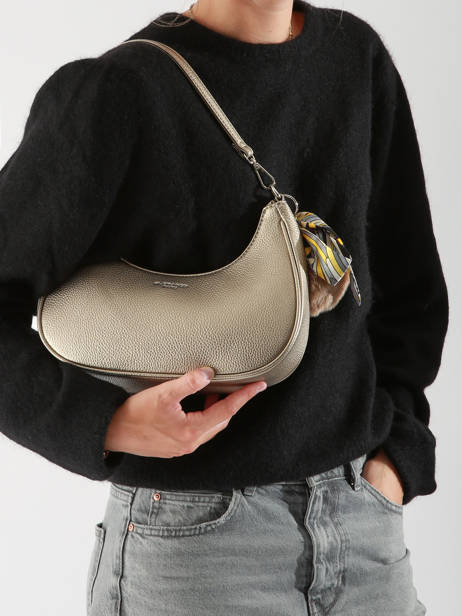Shoulder Bag Grained Miniprix Gray grained F6994 other view 1
