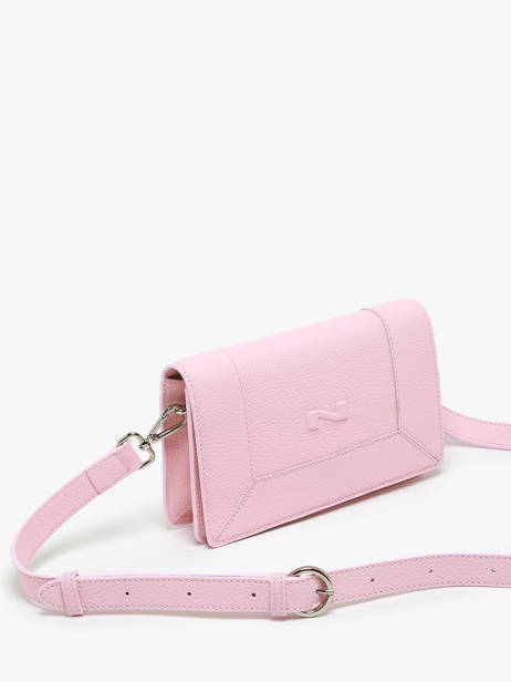 Leather Maastricht Crossbody Bag Nathan baume Pink mondrian 4 other view 2