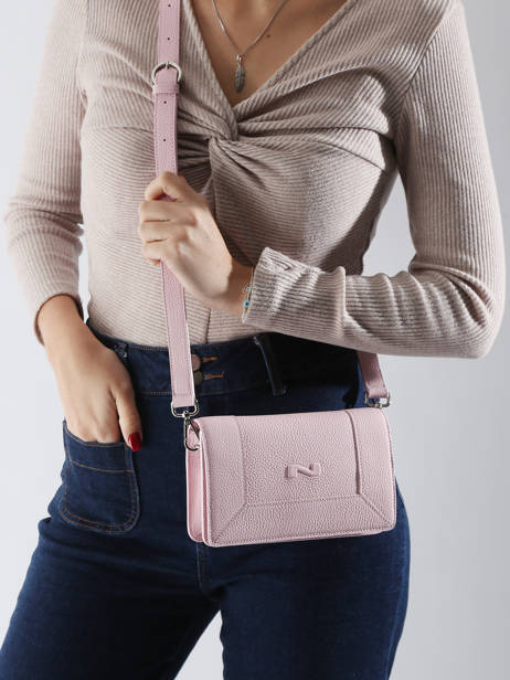 Leather Maastricht Crossbody Bag Nathan baume Pink mondrian 4 other view 1