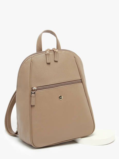 Backpack Hexagona Brown luna 6820085 other view 2