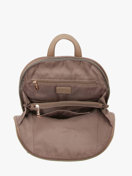 Backpack Hexagona Brown luna 6820085 other view 3