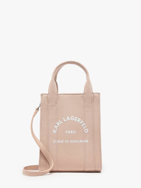 Shoulder Bag Rsg Cotton Karl lagerfeld Pink rsg 240W3890