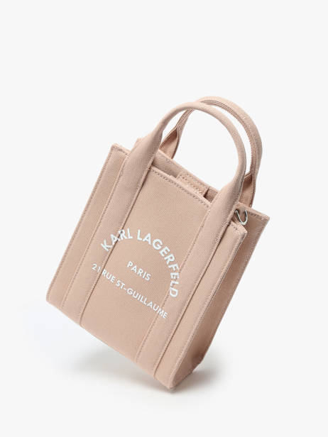 Shoulder Bag Rsg Cotton Karl lagerfeld Pink rsg 240W3890 other view 1