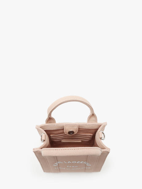 Shoulder Bag Rsg Cotton Karl lagerfeld Pink rsg 240W3890 other view 2