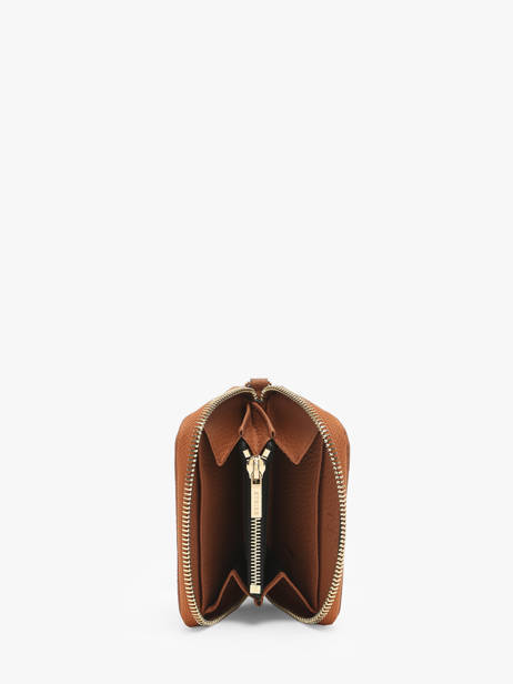 Coin Purse Equestre Leather Etrier Brown equestre EEQT090S other view 2
