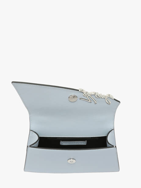 Shoulder Bag K Signature Leather Karl lagerfeld Blue k signature A1W30458 other view 3