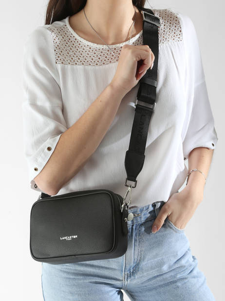 Sac Bandoulière Milano Ana Cuir Lancaster Noir milano ana 60 vue secondaire 1