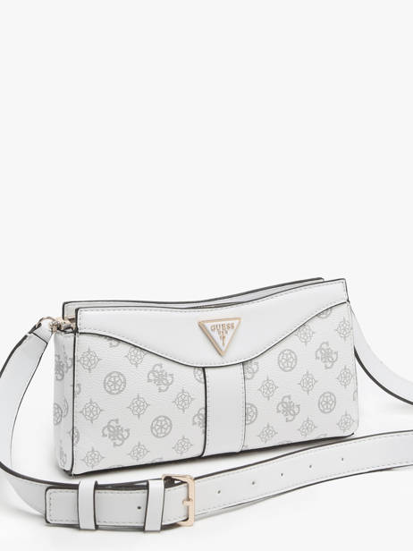 Shoulder Bag Izzy Polyurethane Guess White izzy PG952112 other view 2