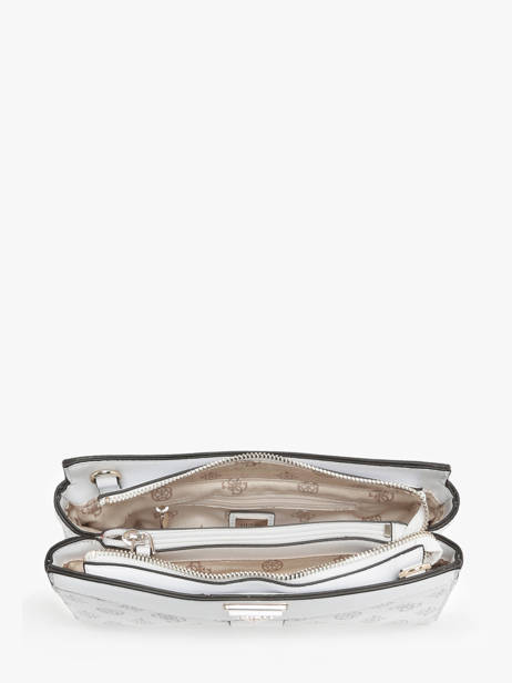 Shoulder Bag Izzy Polyurethane Guess White izzy PG952112 other view 3