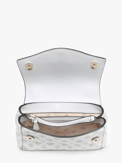 Shoulder Bag Izzy Polyurethane Guess White izzy PG952121 other view 3