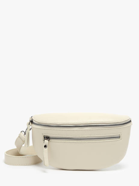 Leather Caviar Belt Bag Milano Beige caviar CA23111