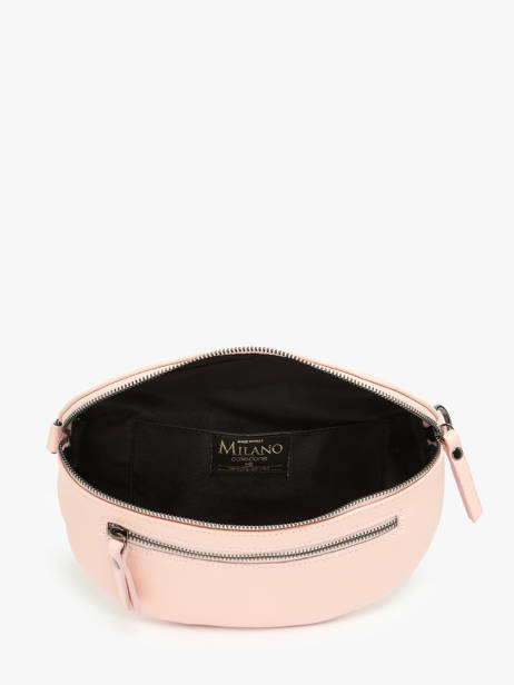 Leather Caviar Belt Bag Milano Pink caviar CA23111 other view 3
