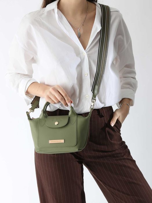 Longchamp Le pliage du jardinier Handbag Green
