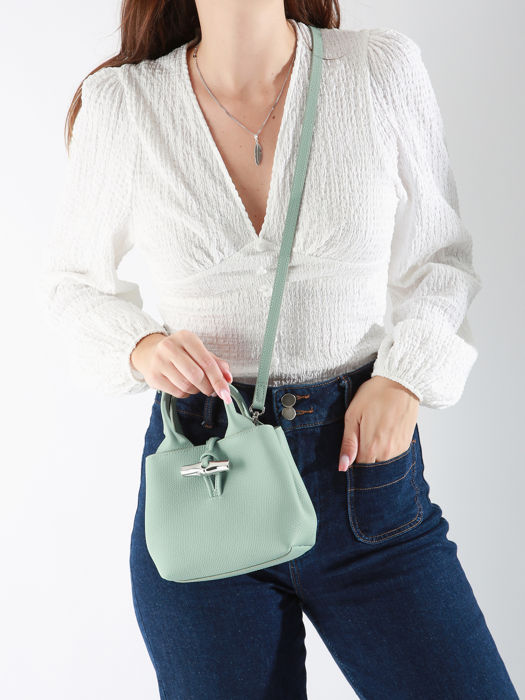 Longchamp Le roseau Messenger bag Blue