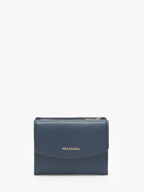 Wallet Hexagona Blue cali 258399