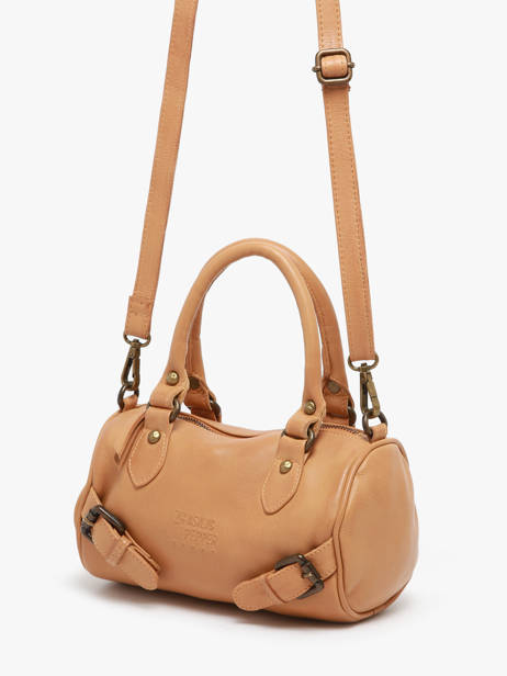 Crossbody Bag Strappy Leather Basilic pepper Brown strappy BSTR01 other view 3