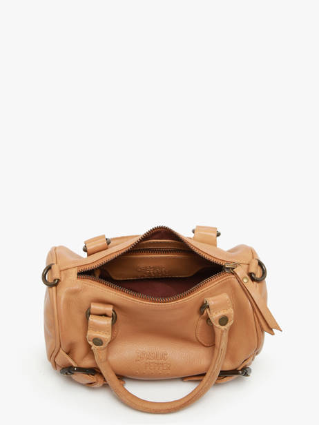 Crossbody Bag Strappy Leather Basilic pepper Brown strappy BSTR01 other view 4