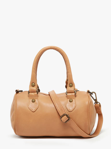 Crossbody Bag Strappy Leather Basilic pepper Brown strappy BSTR01 other view 5