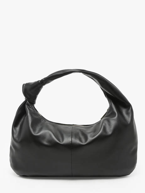 Shoulder Bag Sauvage Leather Milano Black sauvage SA24114 other view 4