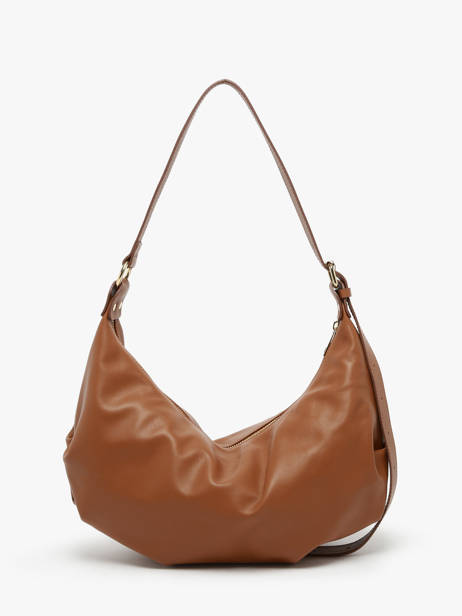 Shoulder Bag Sauvage Leather Milano Brown sauvage SA24111 other view 4