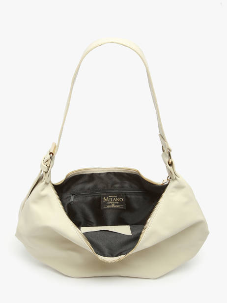 Shoulder Bag Sauvage Leather Milano Beige sauvage SA24111 other view 3