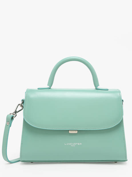 Medium Leather Suave Crossbody Bag Lancaster Green suave even 17