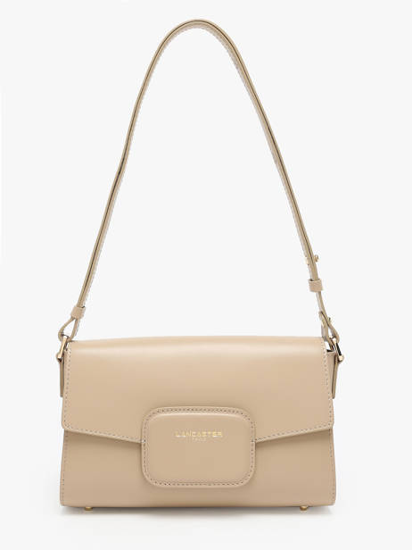 Sac BandouliÃ¨re Paris Pad Cuir Lancaster Beige paris pad 54
