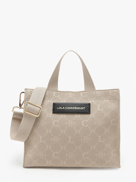 Satchel Print Lola casademunt Beige print 11
