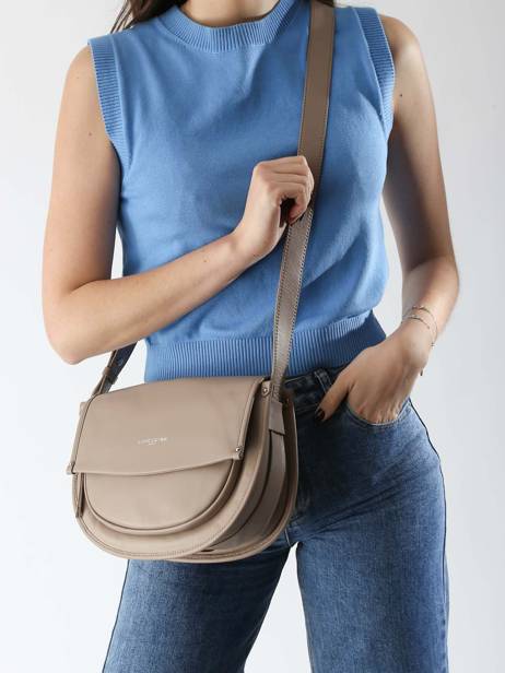 Shoulder Bag Soft Selma Leather Lancaster Beige soft selma 2 other view 1