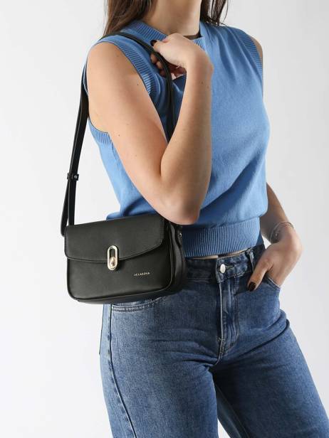 Shoulder Bag Cali Hexagona Black cali 2520127 other view 1