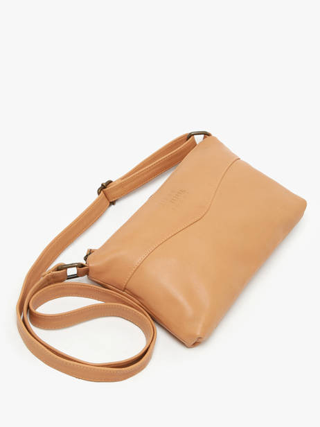 Shoulder Bag Cow Leather Basilic pepper Brown cow BCOW68 other view 2