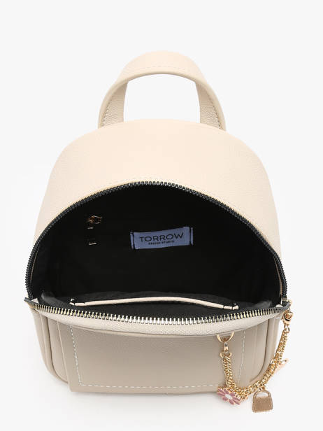 Backpack Torrow Beige girly TGIR03 other view 3