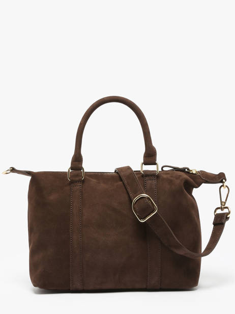 Sac PortÃ© Main Vintage Cuir Nat et nin Marron vintage MTHYLANE vue secondaire 4