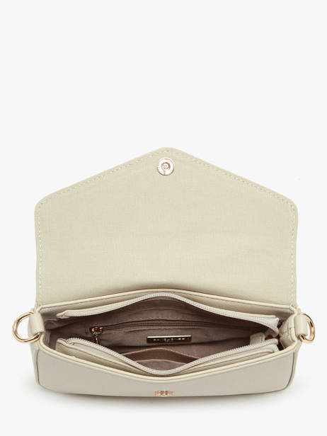 Shoulder Bag Saffiano David jones Beige saffiano CM6120H other view 3