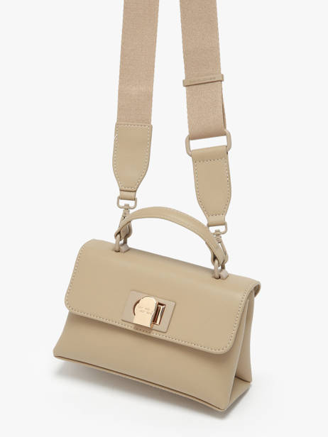Crossbody Bag Saffiano David jones Brown saffiano CM7211H other view 2