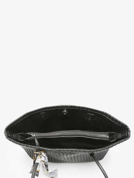 Shoulder Bag Braided Miniprix Black braided A9113 other view 2