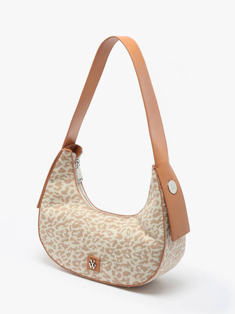 Shoulder Bag Leopard Vanessa wu Beige leopard MA0131 other view 2