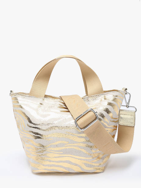 Satchel Leopard Vanessa wu Gold leopard MA0134 other view 4
