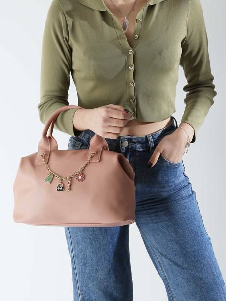 Satchel Girly Torrow Pink girly TGIR04 other view 1