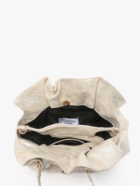 Shoulder Bag Lock Torrow Beige lock TLOC01 other view 3
