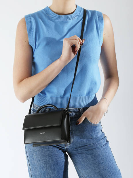 Shoulder Bag Ck Linn Recycled Polyester Calvin klein jeans Black ck linn K613162 other view 1