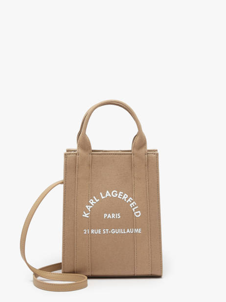 Shoulder Bag Rsg Cotton Karl lagerfeld Beige rsg A1W50039