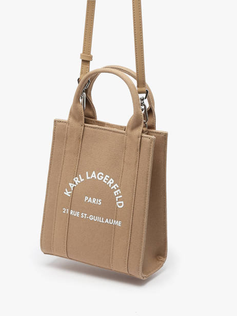 Shoulder Bag Rsg Cotton Karl lagerfeld Beige rsg A1W50039 other view 2