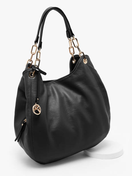 Shoulder Bag Plum Torrow Black plum TPLU02 other view 2