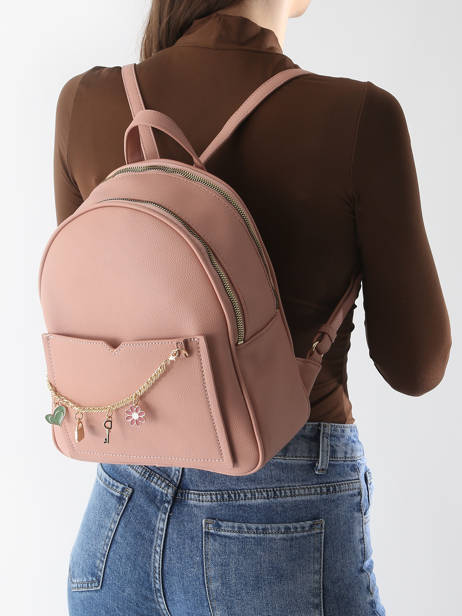 Backpack Torrow Pink girly TGIR01 other view 1