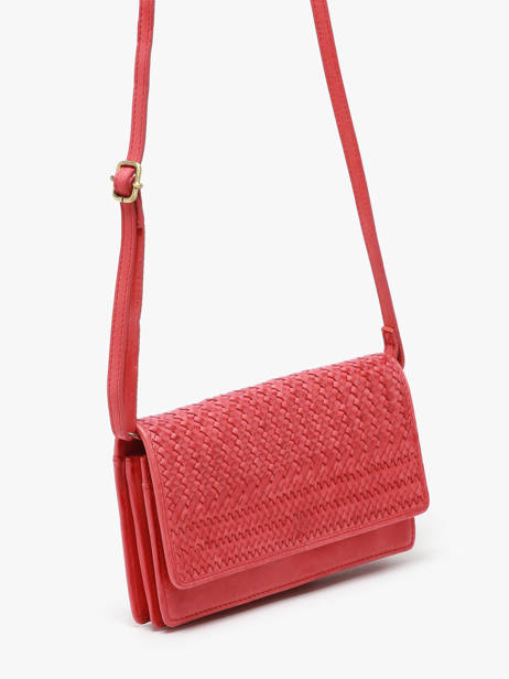 Shoulder Bag Heritage Leather Biba Red heritage ROU1L other view 2
