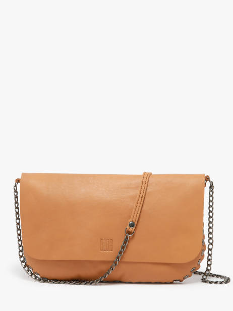 Shoulder Bag Leather Leather Biba Brown leather ORA1L