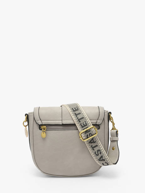 Shoulder Bag Anneau Lulu castagnette Gray anneau YSEE other view 4